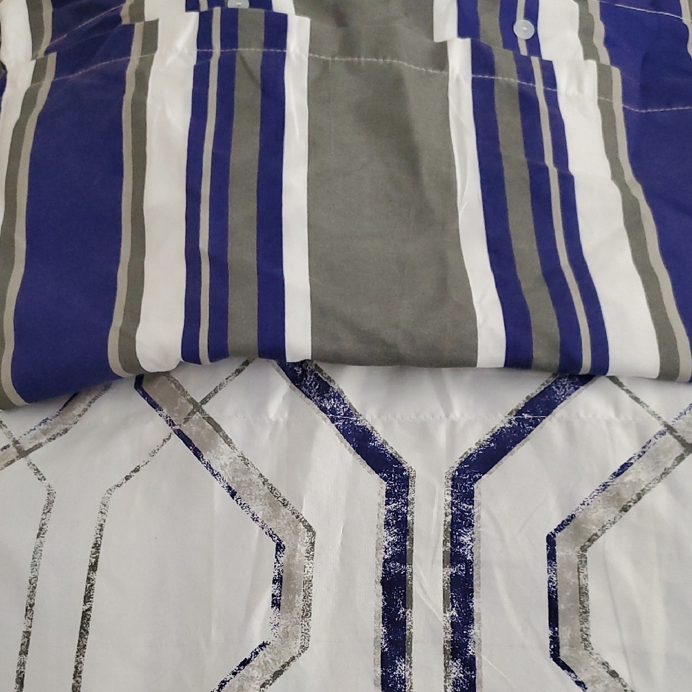 Pillow And Reversible King Sham Pillowcase Set